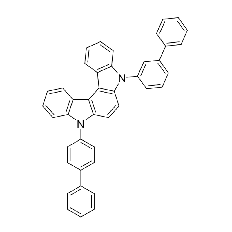 インドロ[2,3-c]カルバゾール、5-[1,1'-ビフェニル]-3-イル-8-[1,1'-ビフェニル]-4-イル-5,8-ジヒドロ-